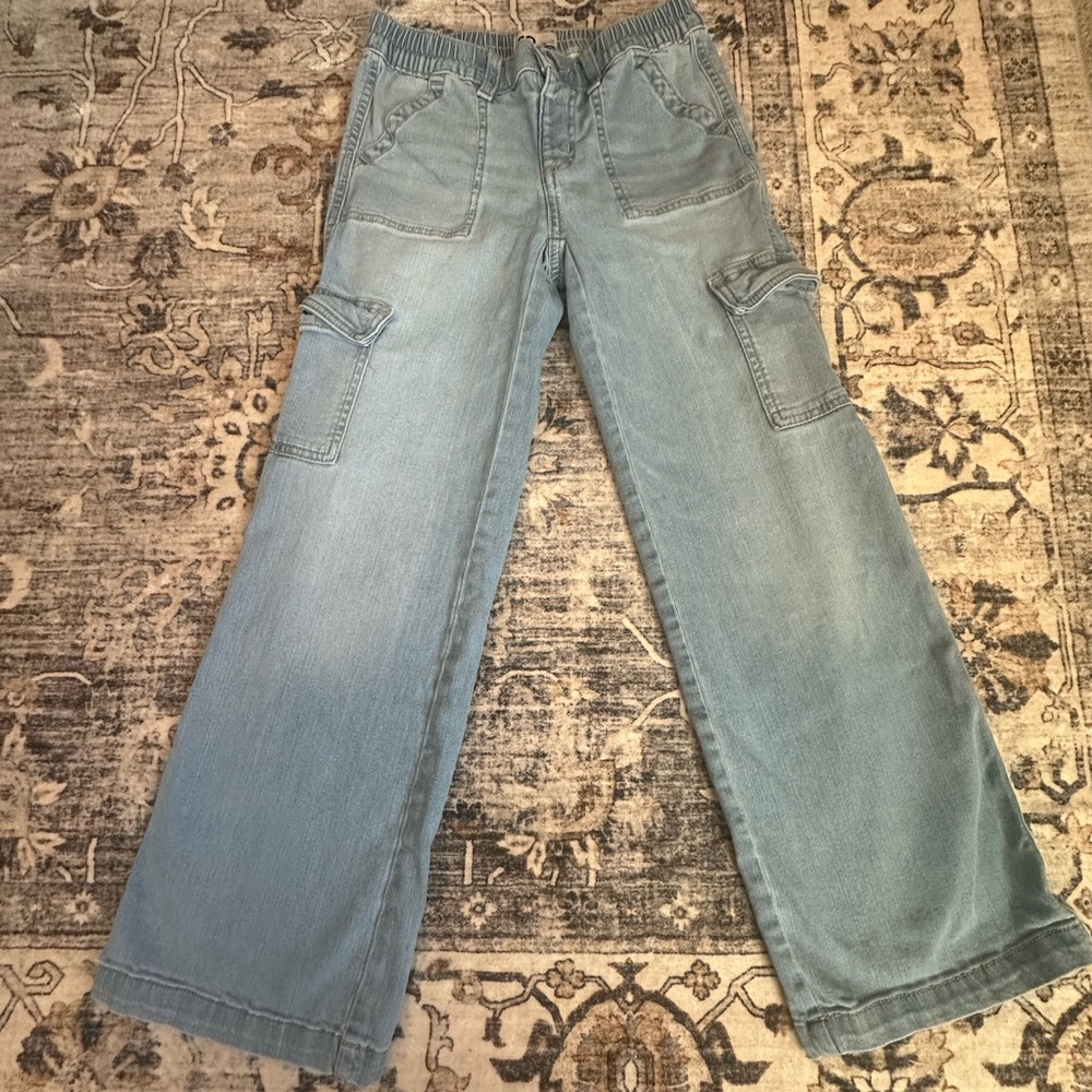 Girls flair jeans - size 10